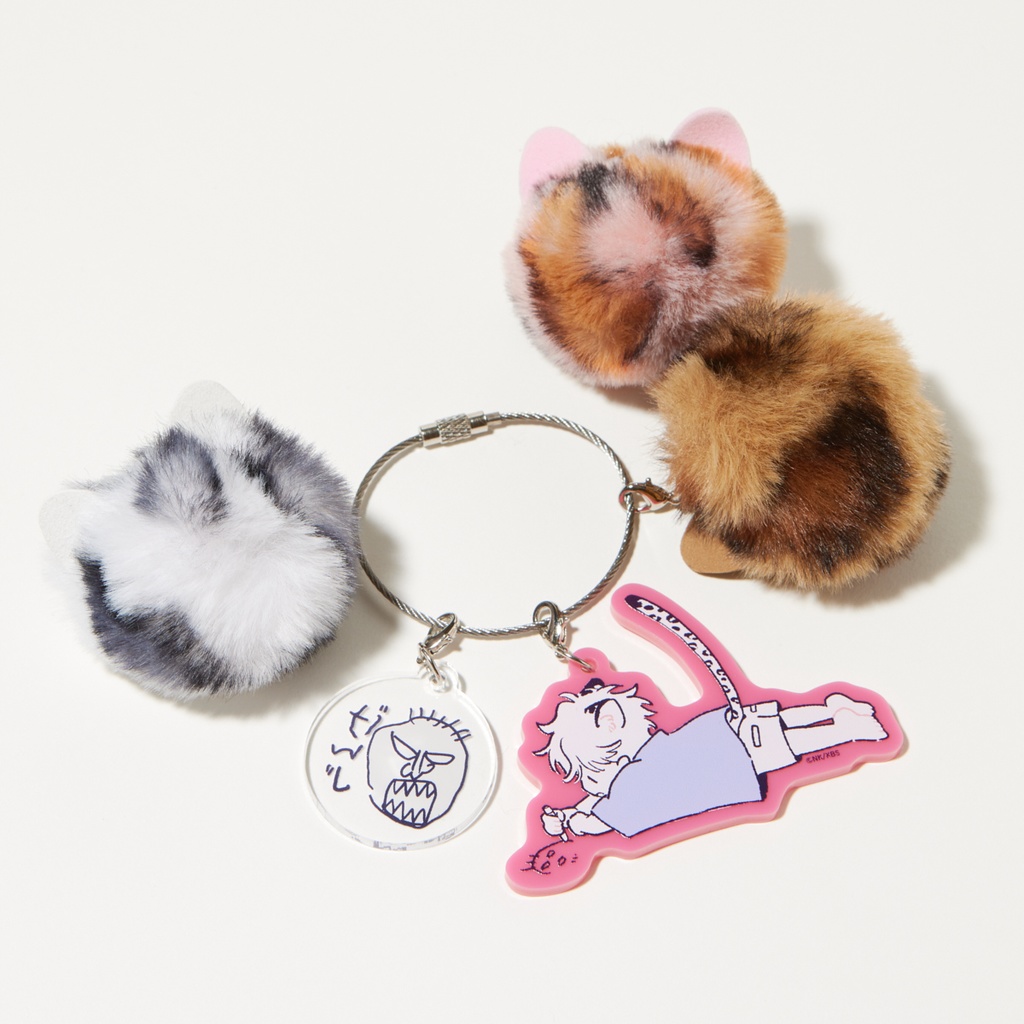 にゃんこ抱っこのパステルあまびえちゃん✦キーホルダー ヒズ・リトル・アンバー】らくがき琥ちゃんのにゃんこふぁ