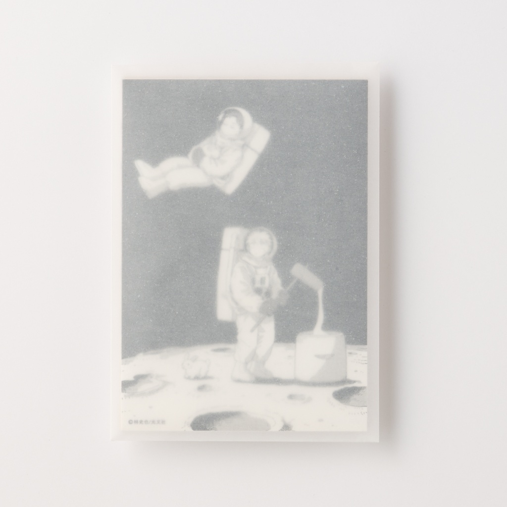 【煙たい話】特製モノトーンポストカード〈6枚セット〉