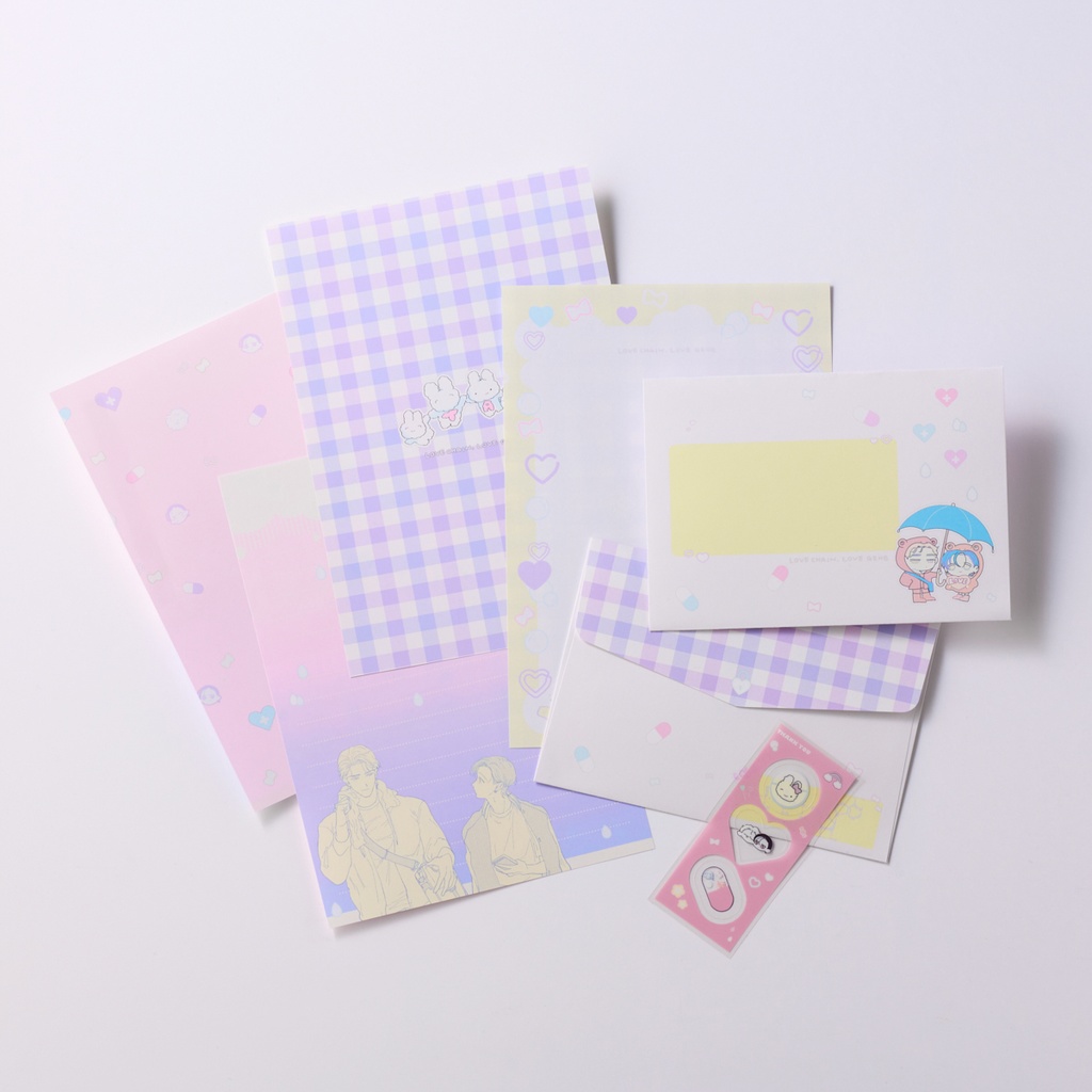 【ラブ・チェイン・ラブ・ジーン】サイン会お土産レターセット