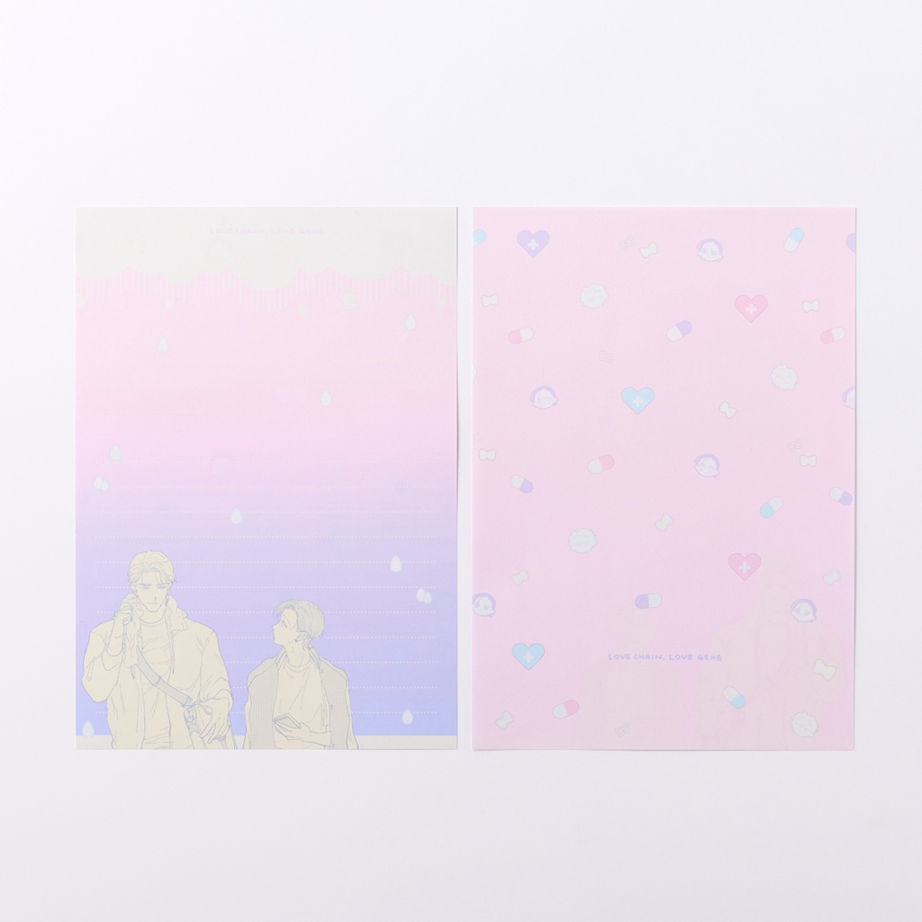 【ラブ・チェイン・ラブ・ジーン】サイン会お土産レターセット