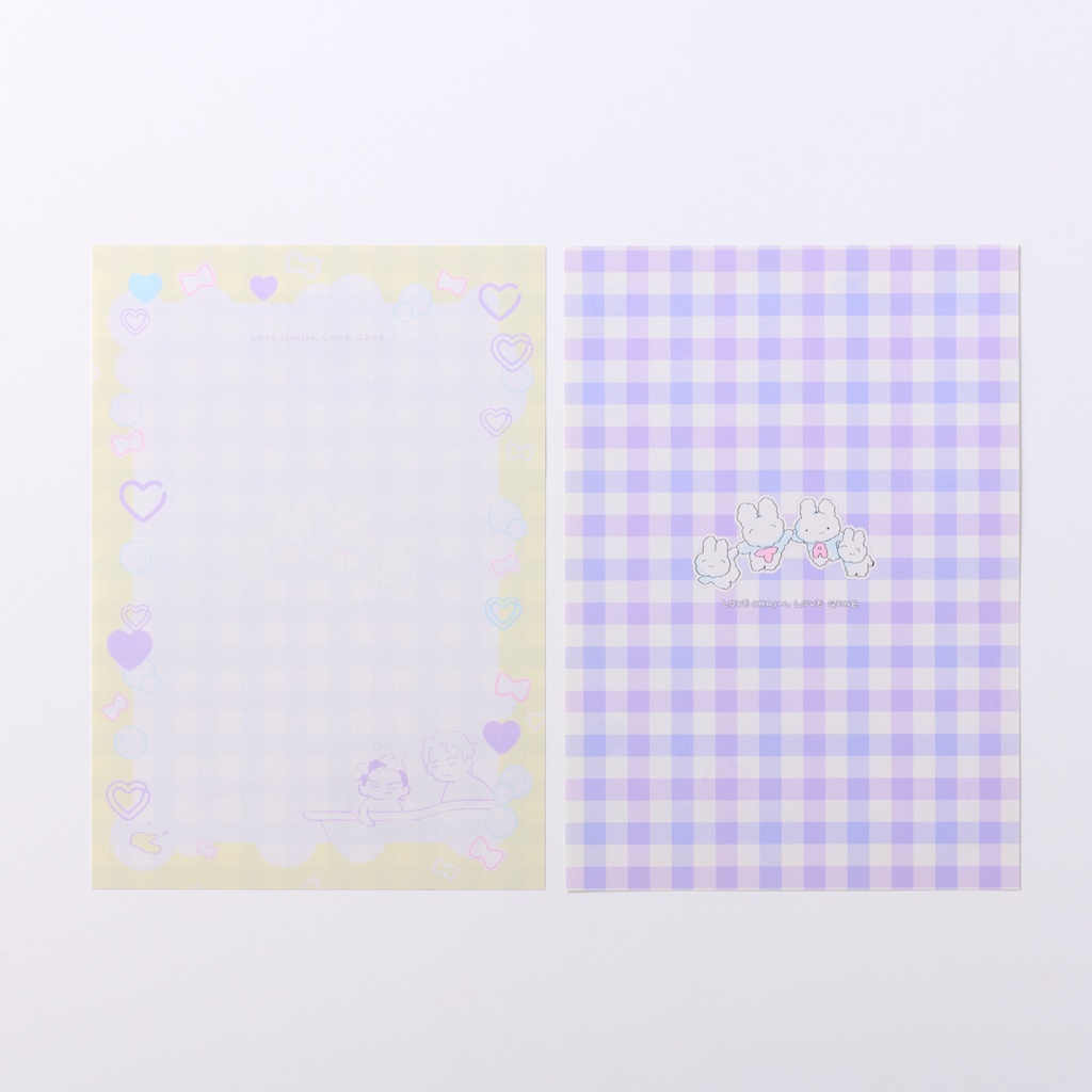 【ラブ・チェイン・ラブ・ジーン】サイン会お土産レターセット