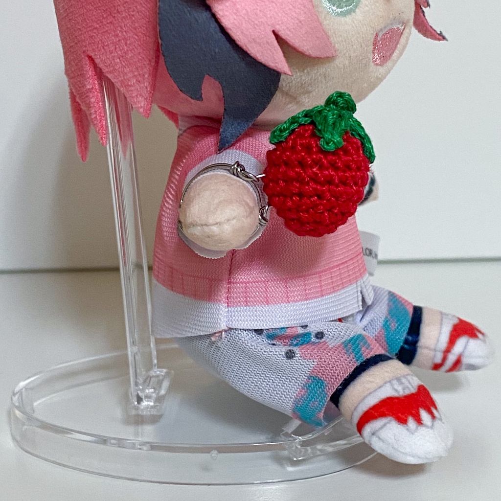 【ぬい用】いちごの手持ちリング 🍓 ぬい活・写真撮影に
