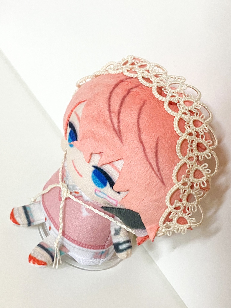 にじぱぺ用 2WAY タティングレース アクセサリー ヘッドドレス つけ襟
