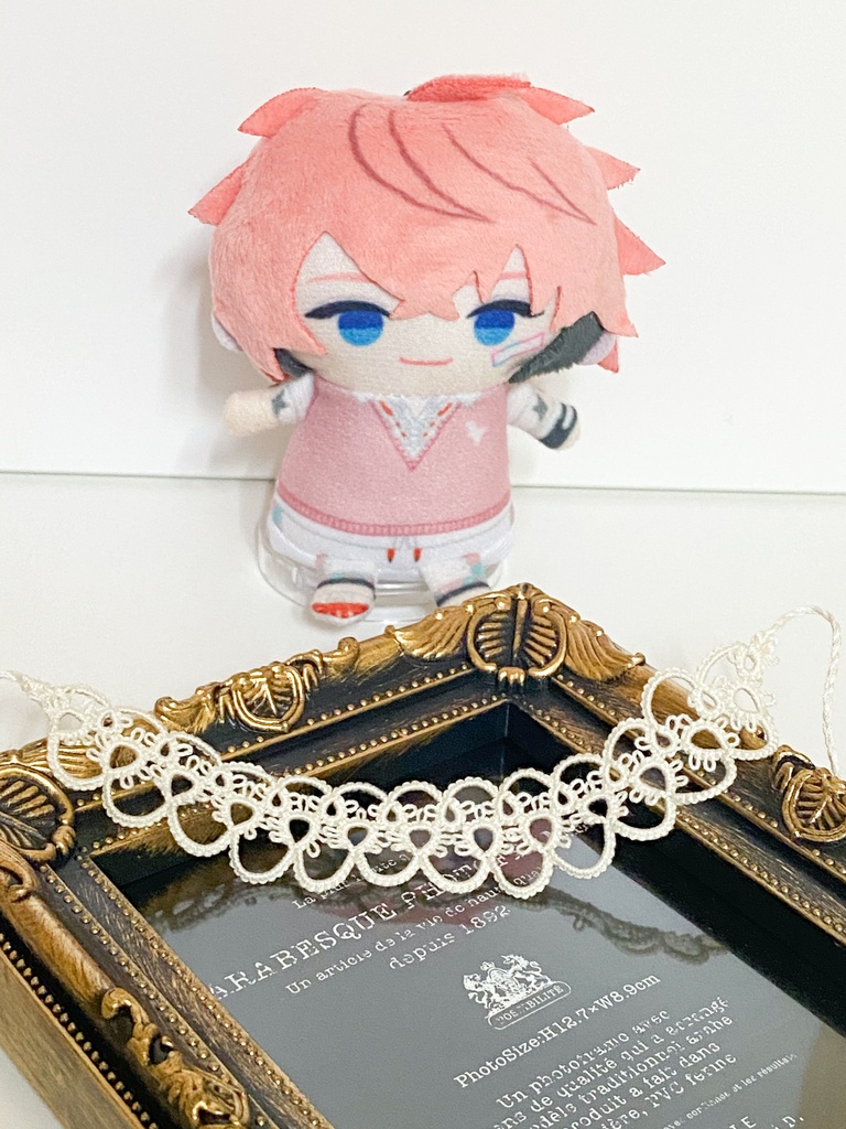 にじぱぺ用 2WAY タティングレース アクセサリー ヘッドドレス つけ襟