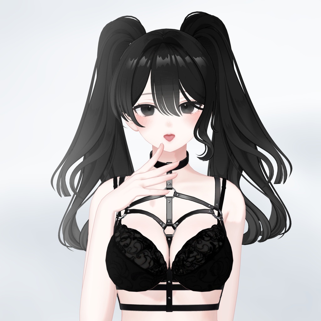 Layered Wave Twin Tail