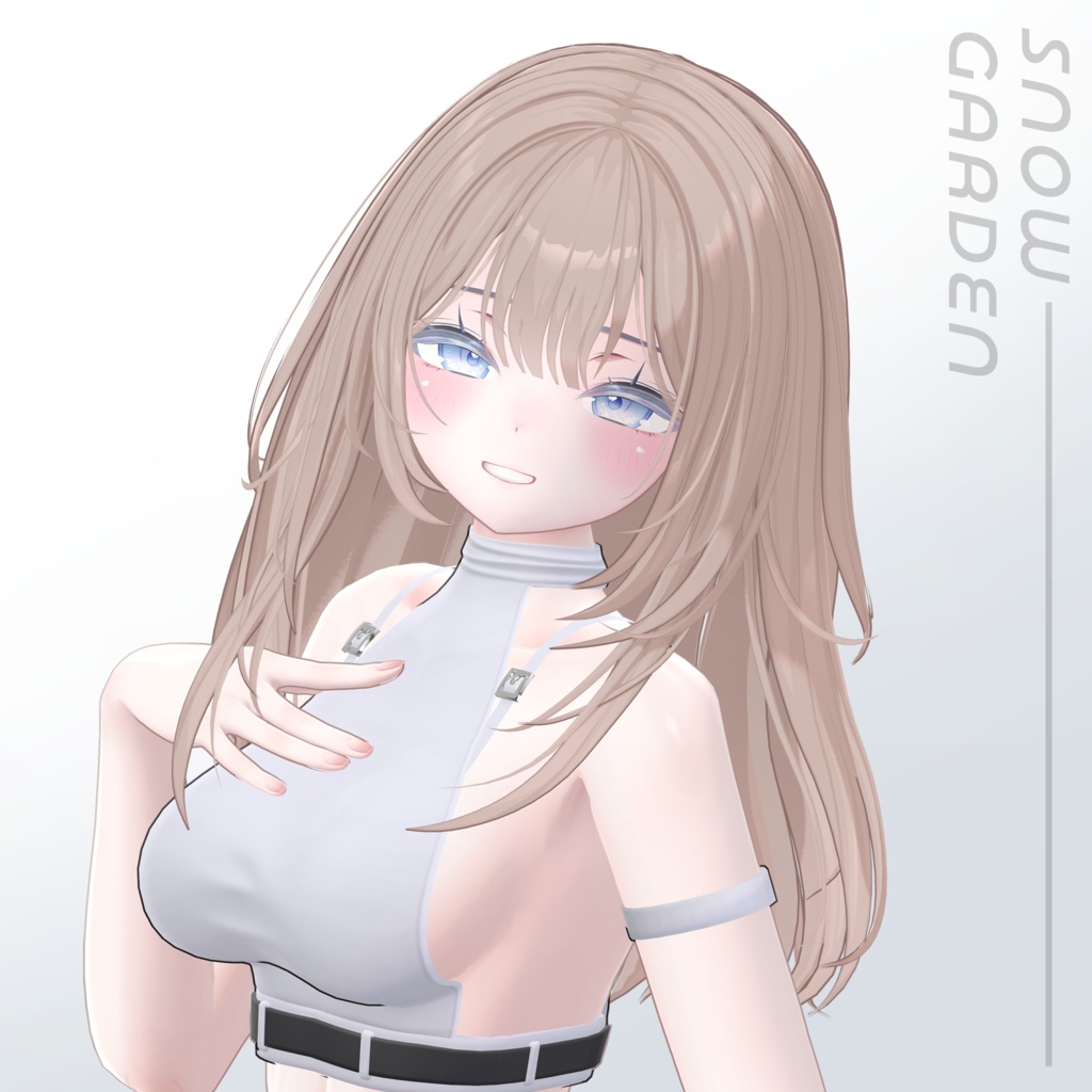 [6Avatar] Natural Medium Long Hair
