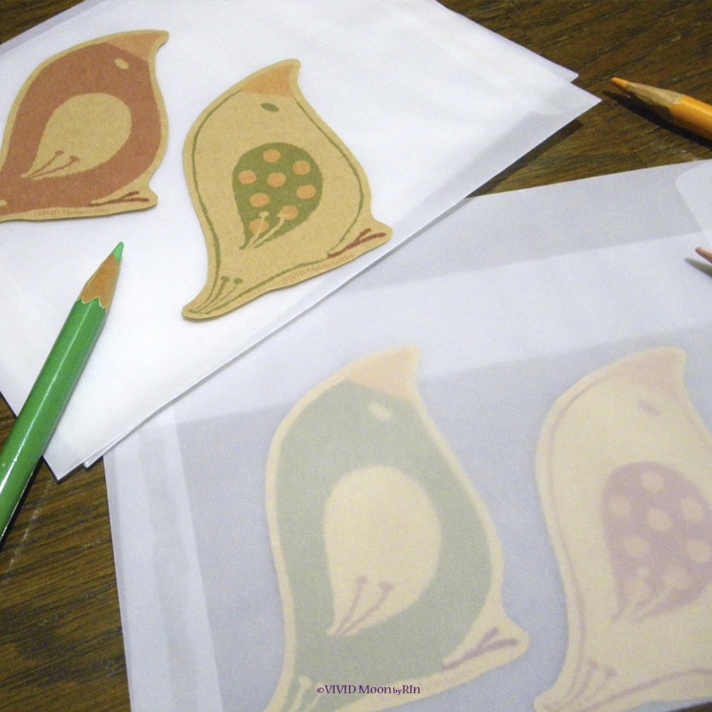 レターセット『irotoridori』【B5便箋 2色刷り ミニカード 封筒】