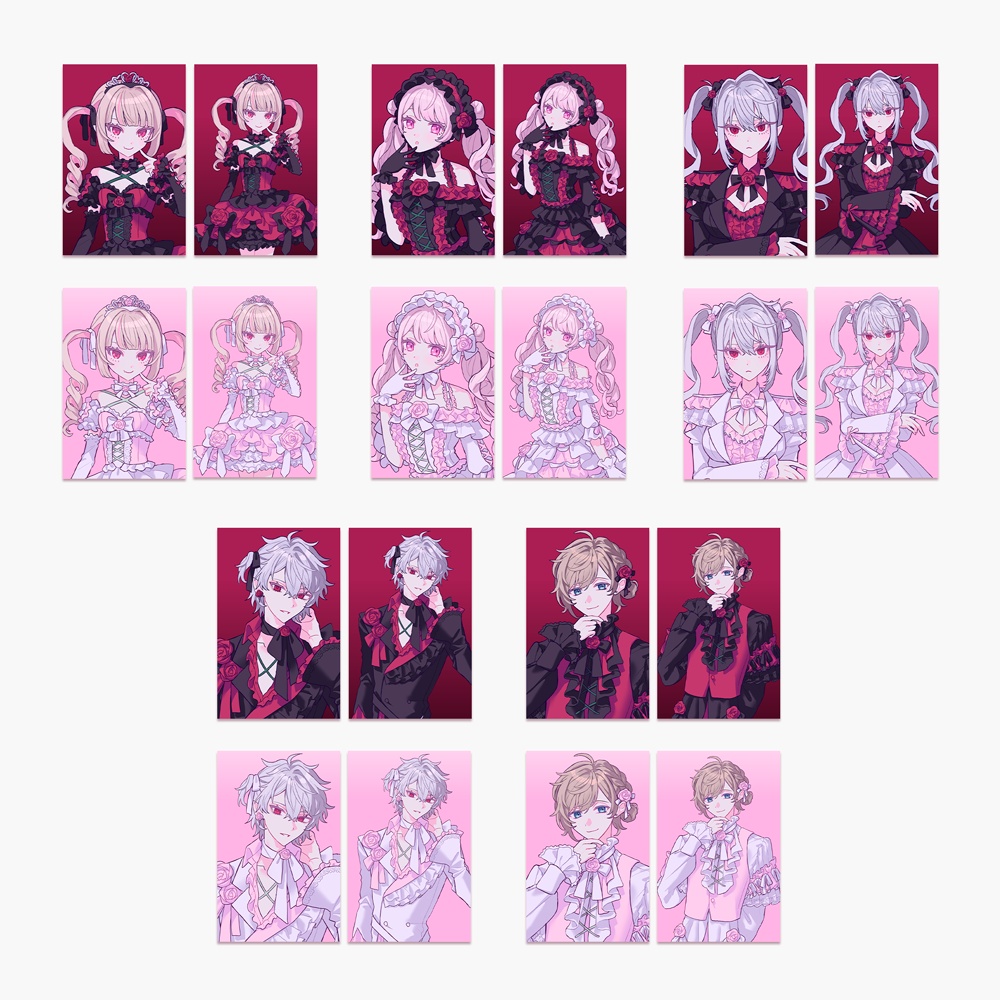 reversible card set