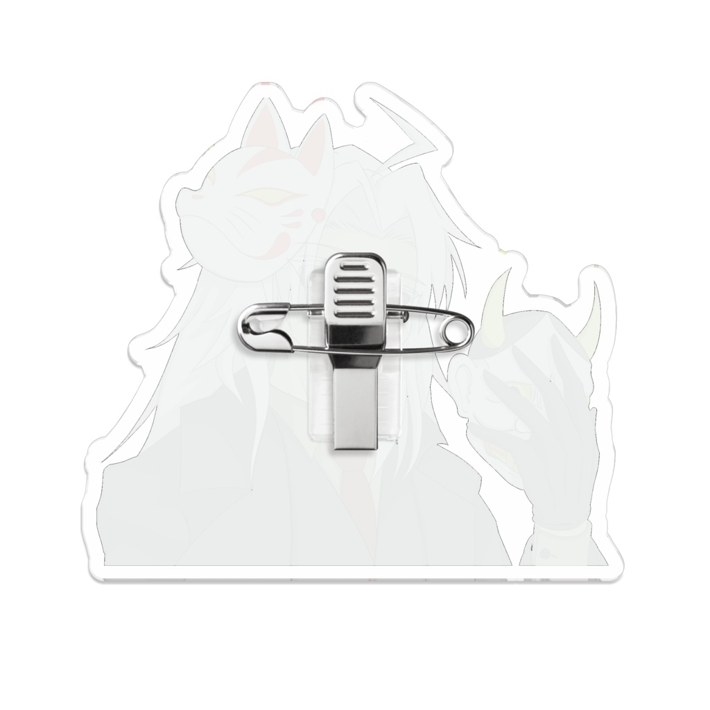 スズタロアクリルバッジ