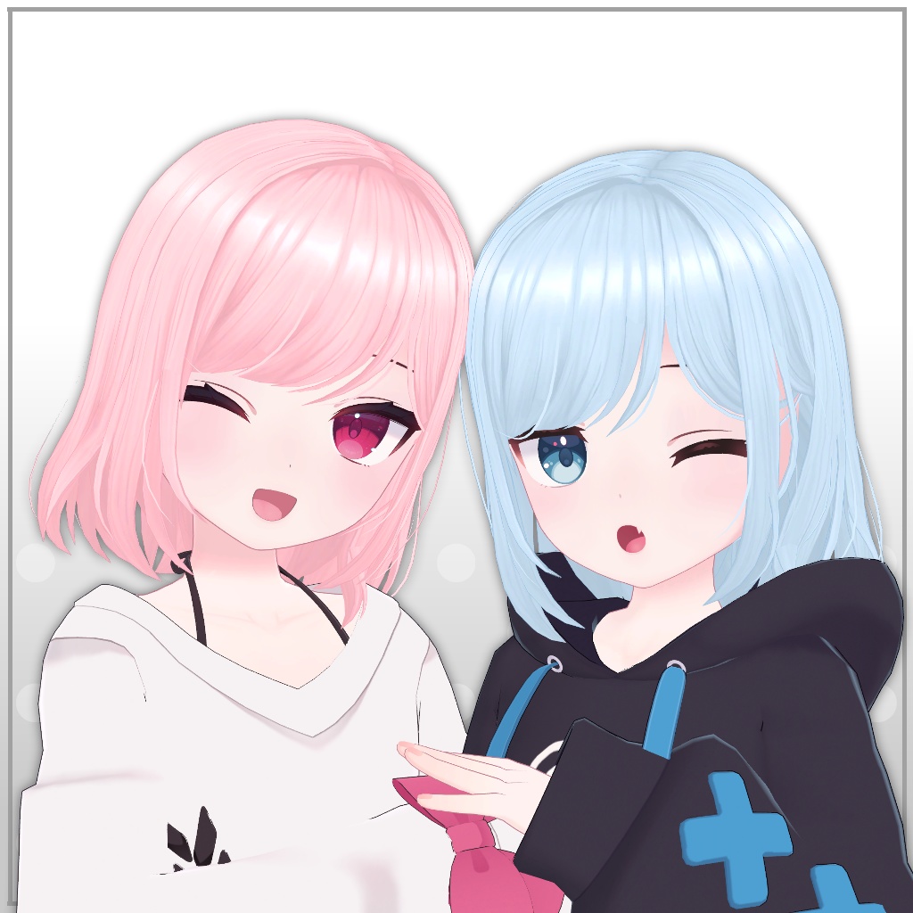 【6アバター対応】ミディアムボブ【PB対応】