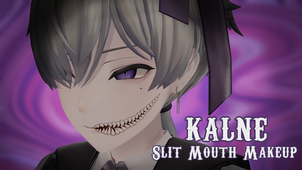 『カルネ / KALNE』Slit Mouth Face Makeup