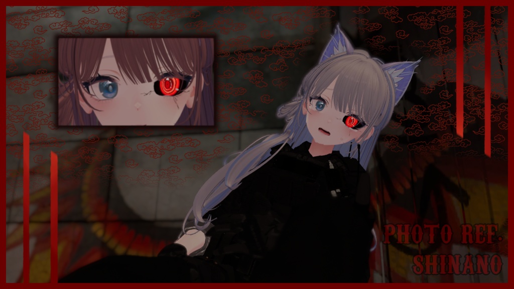 『18アバター対応 | Compatible with 18 avatars』Tokyo Ghoul Eye Texture 東京喰種 アイテクスチャ