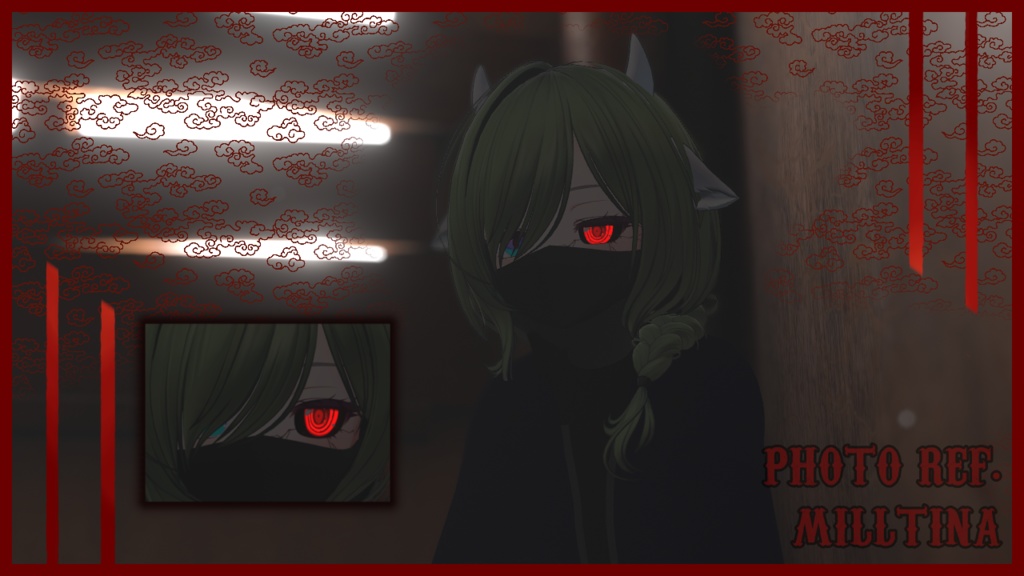 『18アバター対応 | Compatible with 18 avatars』Tokyo Ghoul Eye Texture 東京喰種 アイテクスチャ