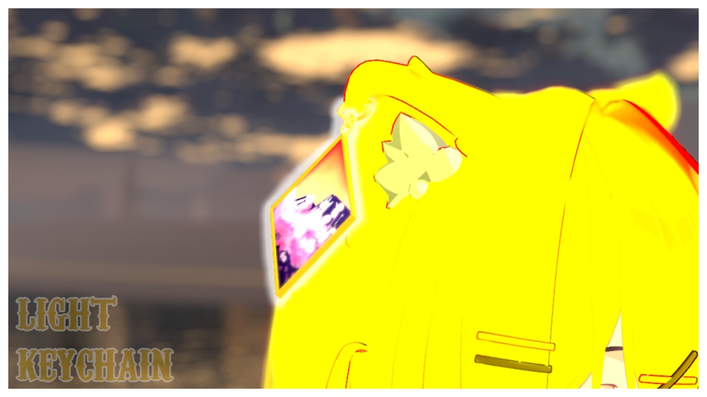 【無料Free】100 Followers Anniversary! 100人記念 ! Matching Keychain キーチェーン