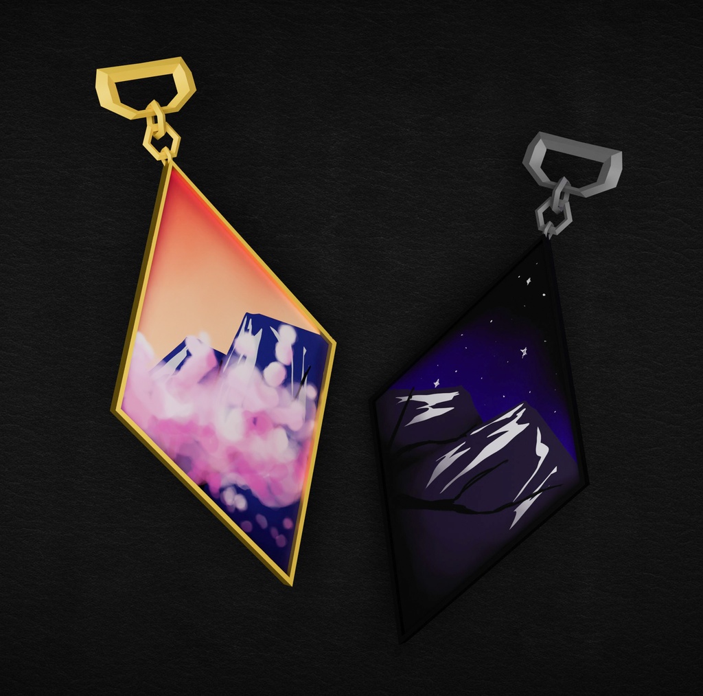 【無料Free】100 Followers Anniversary! 100人記念 ! Matching Keychain キーチェーン