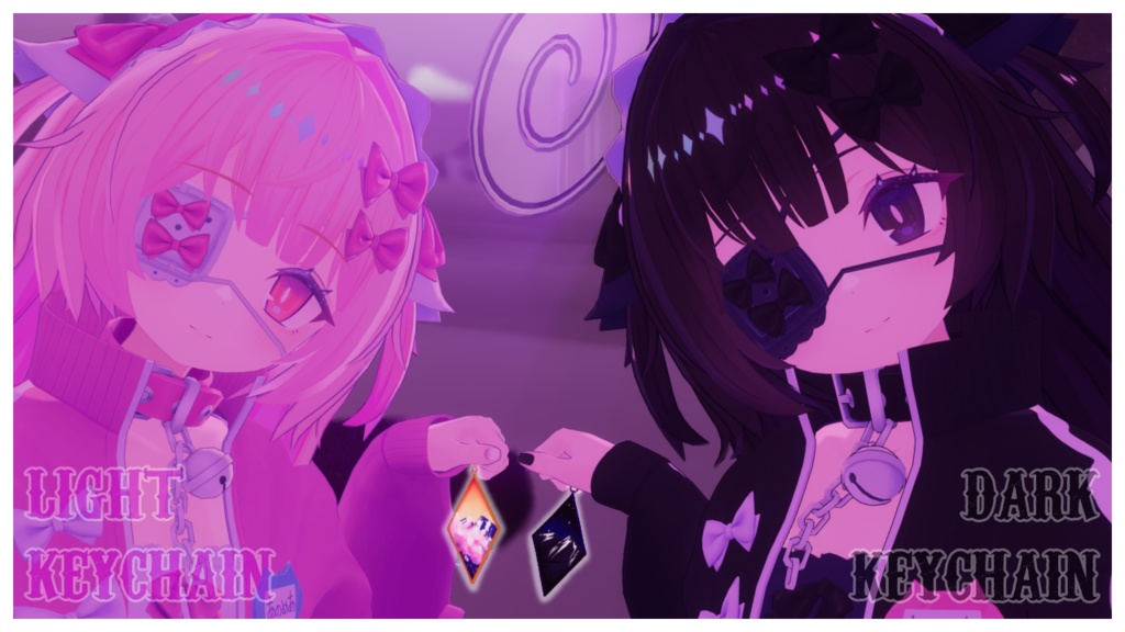 【無料Free】100 Followers Anniversary! 100人記念 ! Matching Keychain キーチェーン