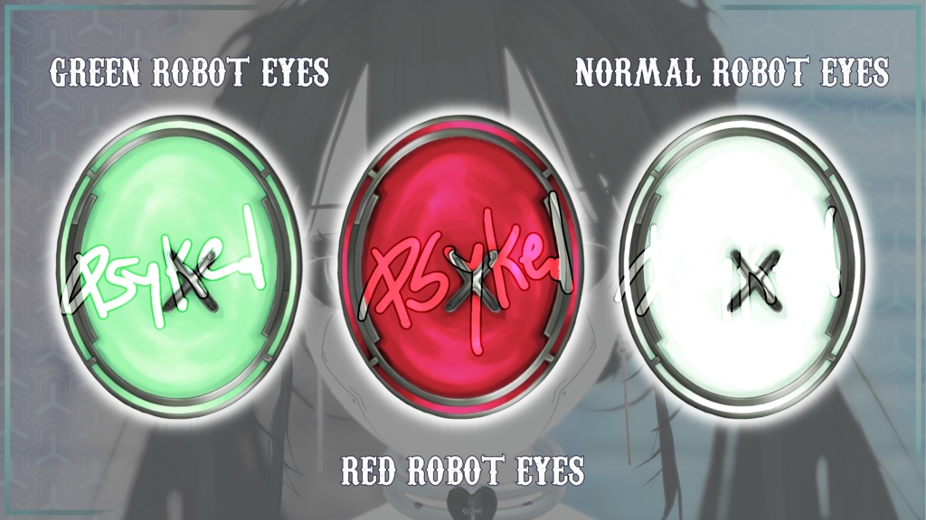 『キリセ / Kirise 専用』Robot Cybernetic Textures アイテクスチャ