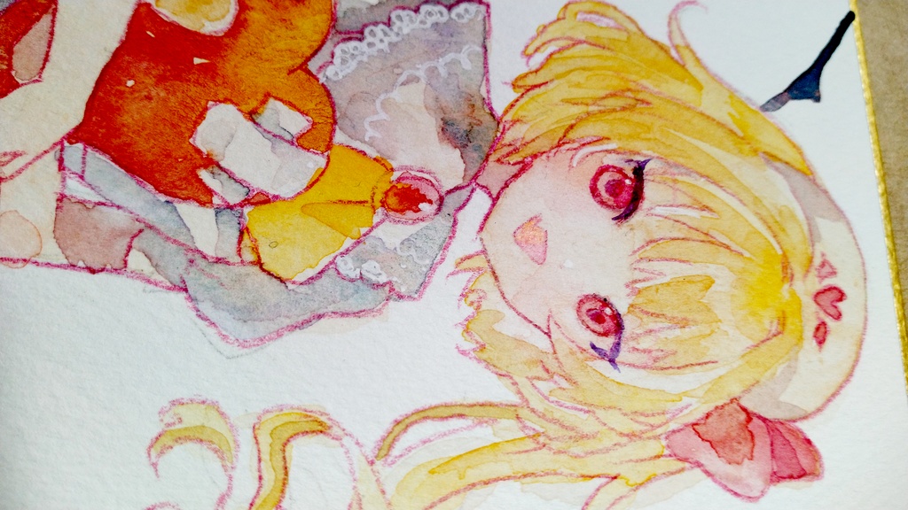 フランドール 水彩色紙