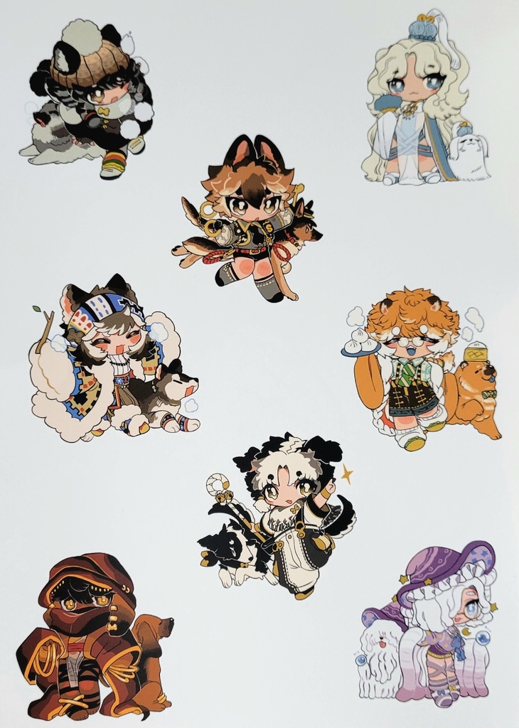 PuppyDoggyBuddy シールシート