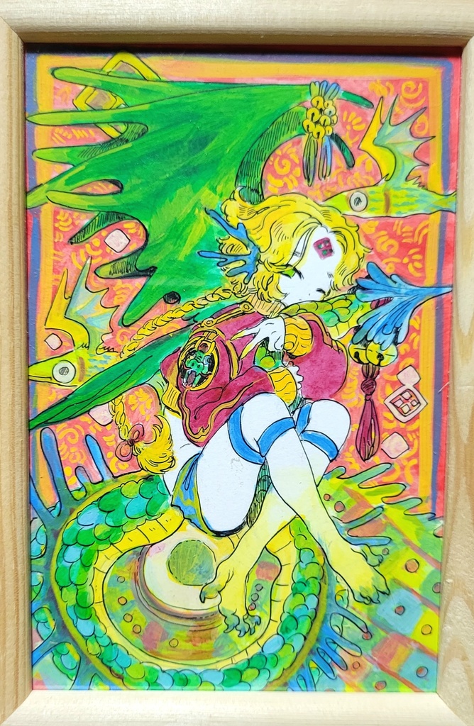 umao 原画 作品証明書付き