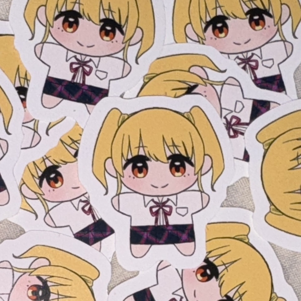 【川咲】ギャルぬい☆フレークシール