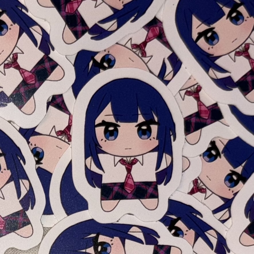 【長瀬妹】ギャルぬい☆フレークシール