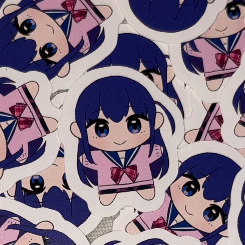 【長瀬姉】ギャルぬい☆フレークシール