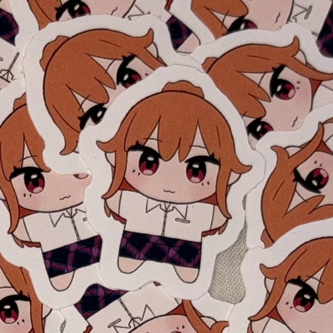 【早坂】ギャルぬい☆フレークシール