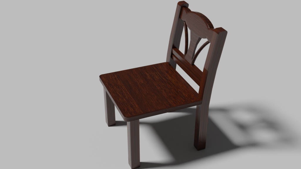 椅子の3Dモデル