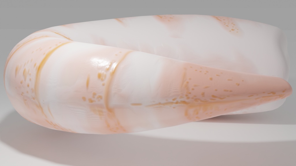 shrimp むきエビ | 3D Model