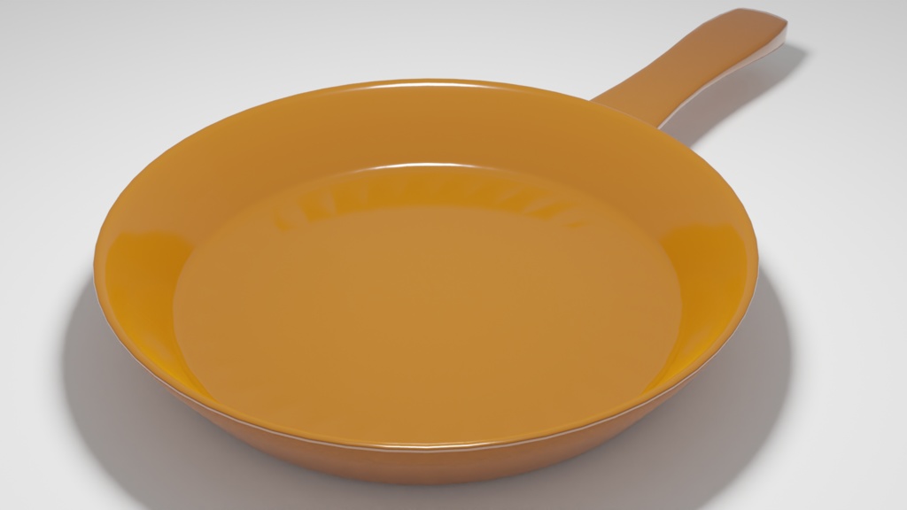 Frying pan フライパン | 3D Model