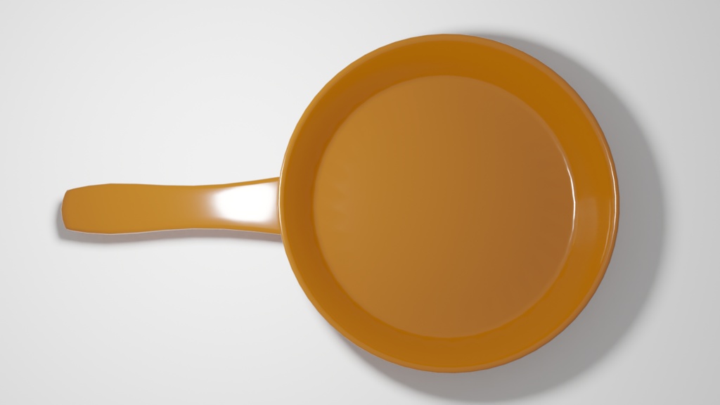 Frying pan フライパン | 3D Model