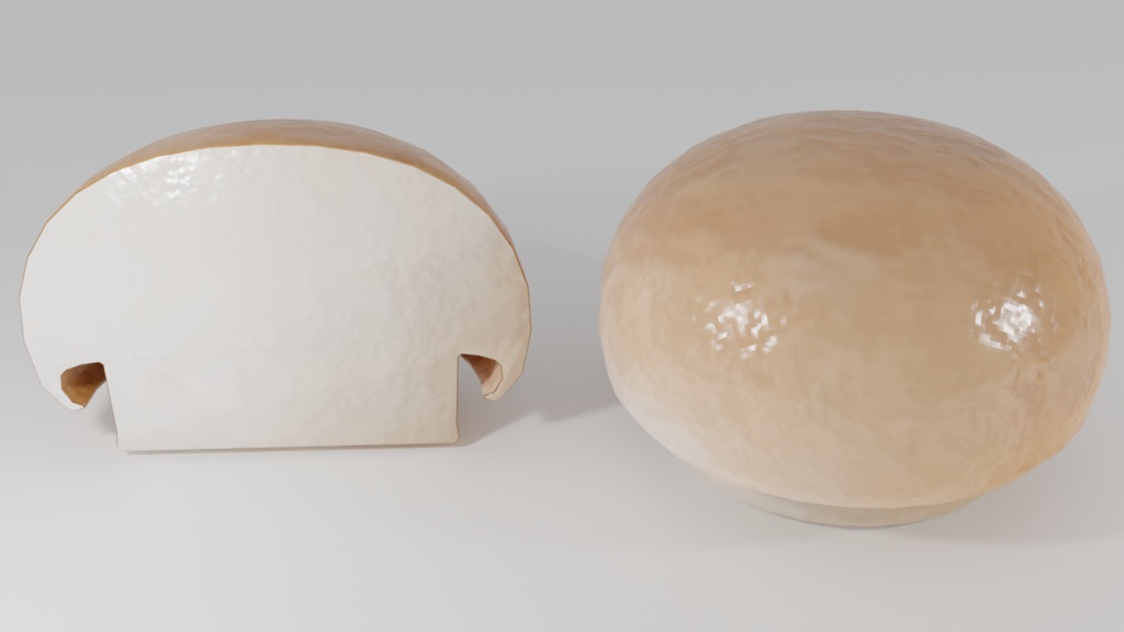 mushroom マッシュルーム | 3D Model