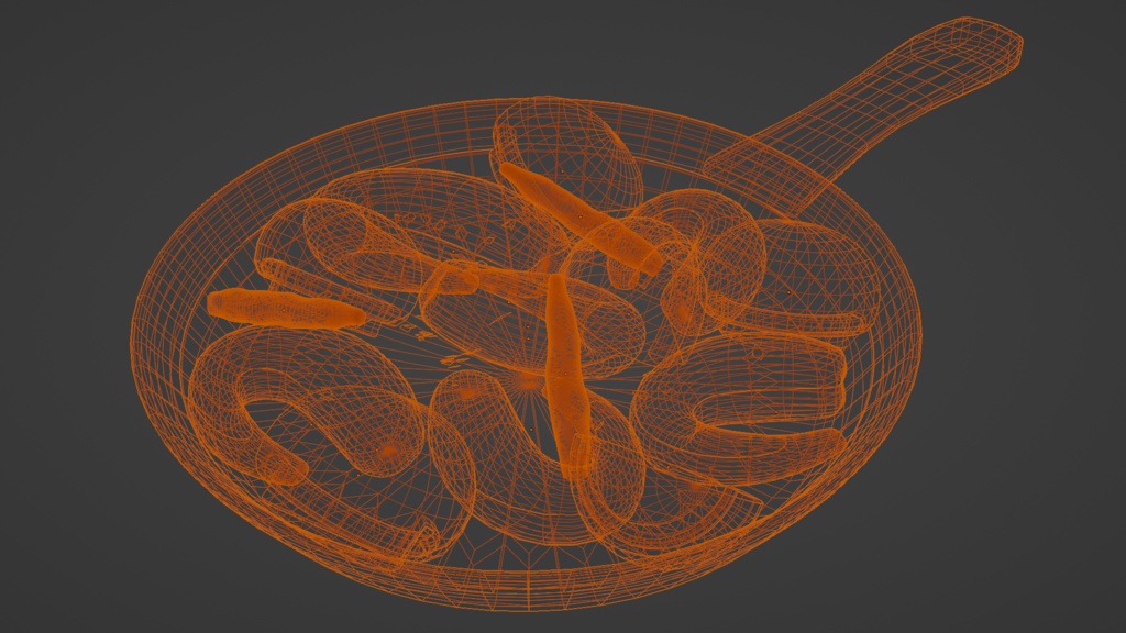 Ahijo アヒージョ | 3D Model