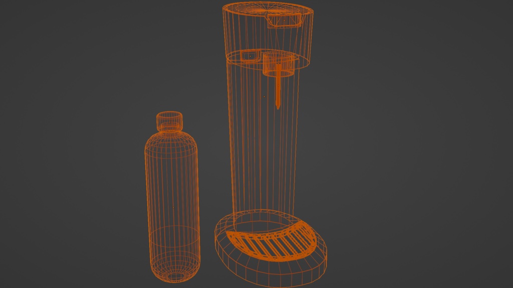 Soda Maker 炭酸水メーカー(ネオンバージョン) | 3D Model