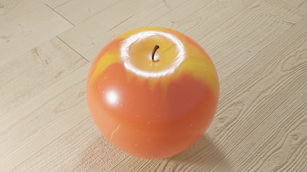 Apple リンゴ | 3D Model