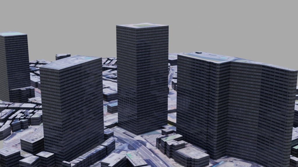 Tokyo Shibuya MAP 渋谷駅周辺マップ | 3D Model