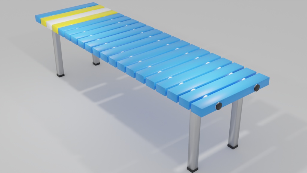 bench ベンチ | 3D Model