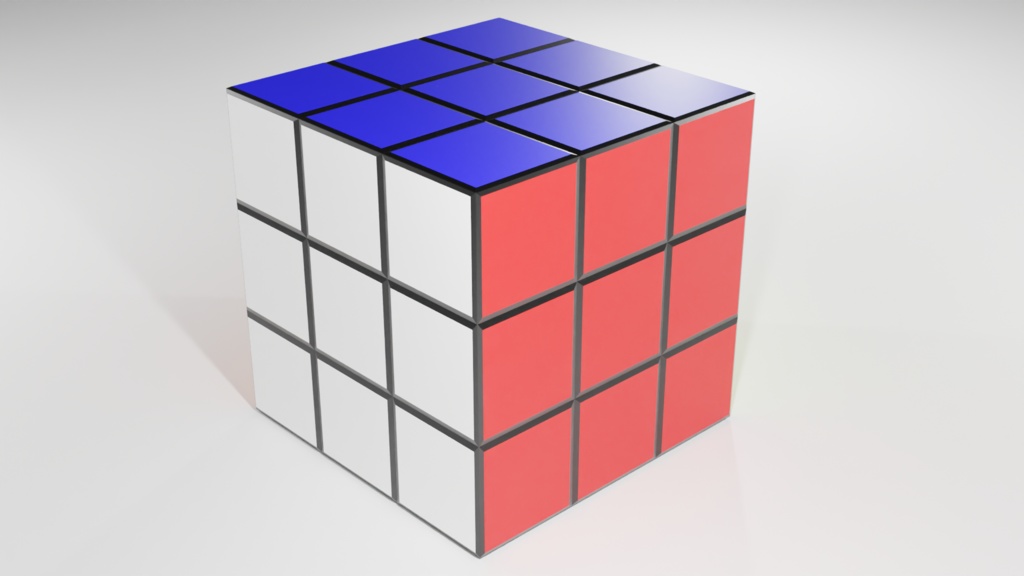 Rubik's Cube ルービックキューブ | 3D Model