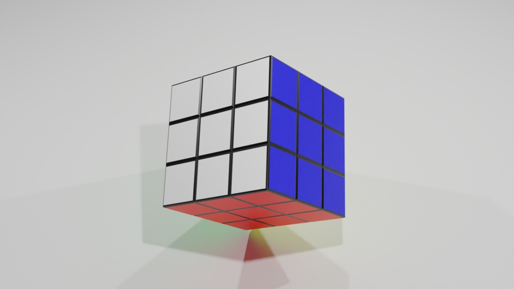 Rubik's Cube ルービックキューブ | 3D Model