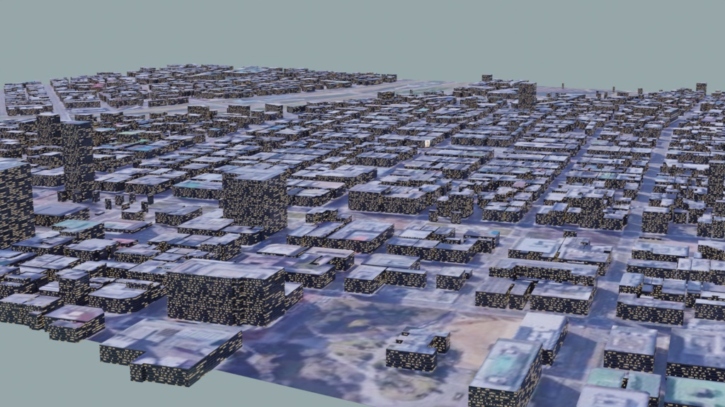 Hokkaido Susukino すすきの駅周辺マップ | 3D Model