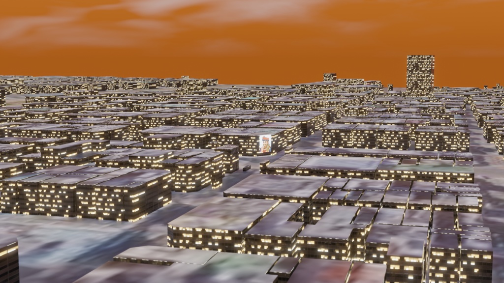 Hokkaido Susukino すすきの駅周辺マップ | 3D Model