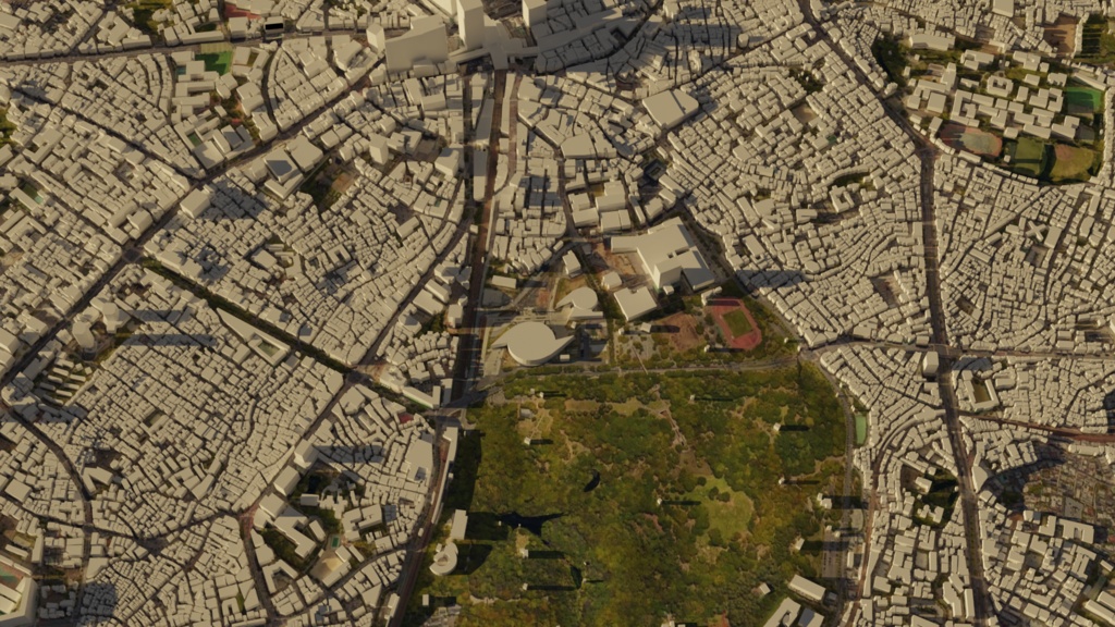 TOKYO SHIBUYA MAP 渋谷~原宿の街 広域3Dマップ | 3D Model