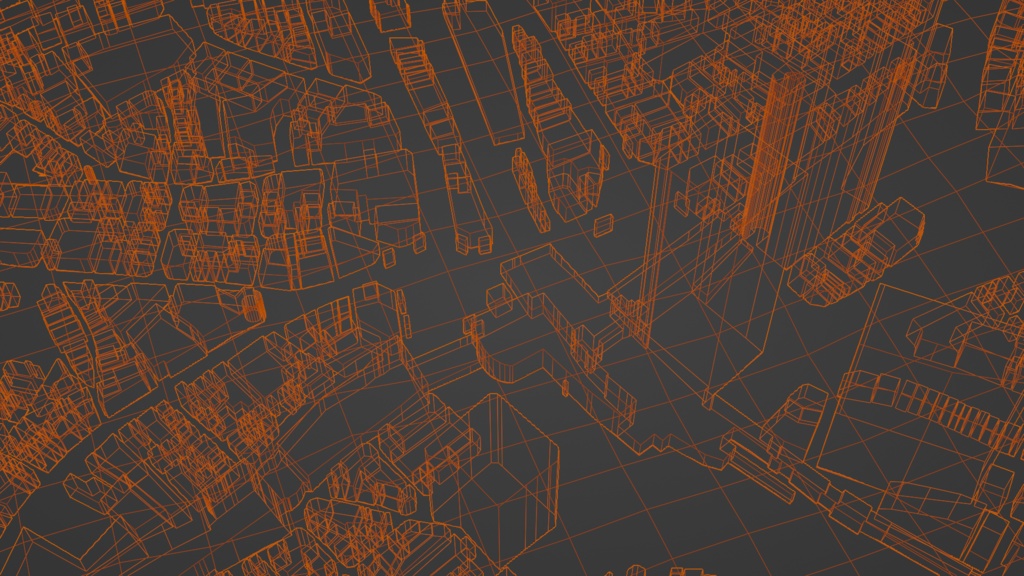 TOKYO SHIBUYA MAP 渋谷~原宿の街 広域3Dマップ | 3D Model