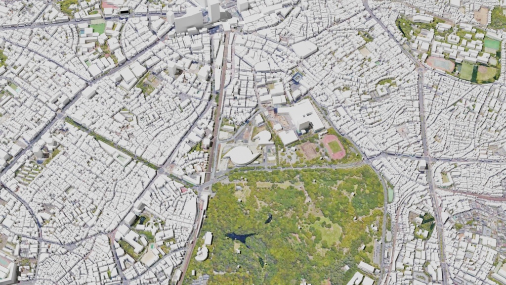 TOKYO SHIBUYA MAP 渋谷~原宿の街 広域3Dマップ | 3D Model