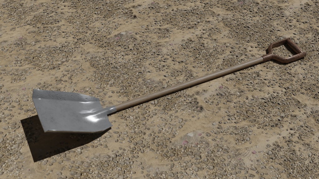 scoop スコップ | 3D Model