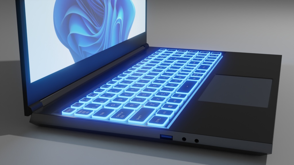 Laptop ノートPC・ノートパソコン | 3D Model