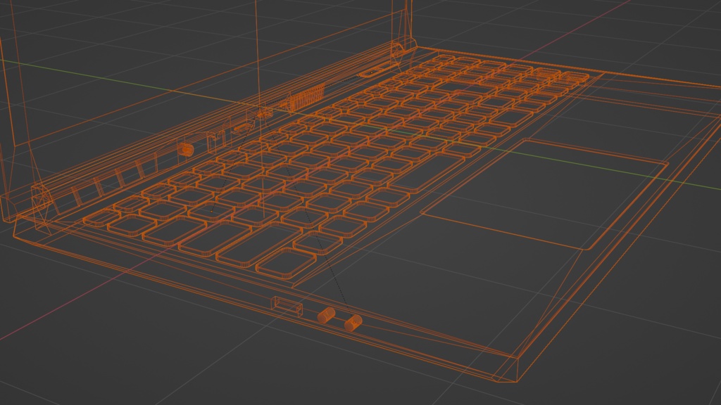 Laptop ノートPC・ノートパソコン | 3D Model