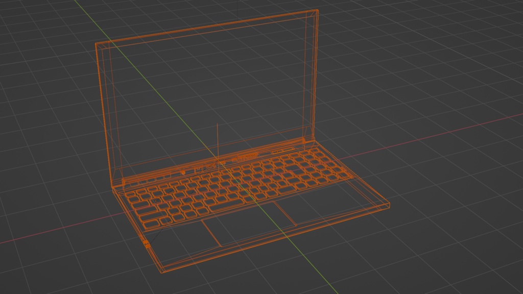 Laptop ノートPC・ノートパソコン | 3D Model
