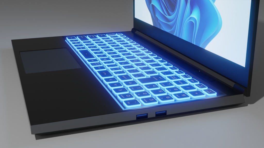 Laptop ノートPC・ノートパソコン | 3D Model